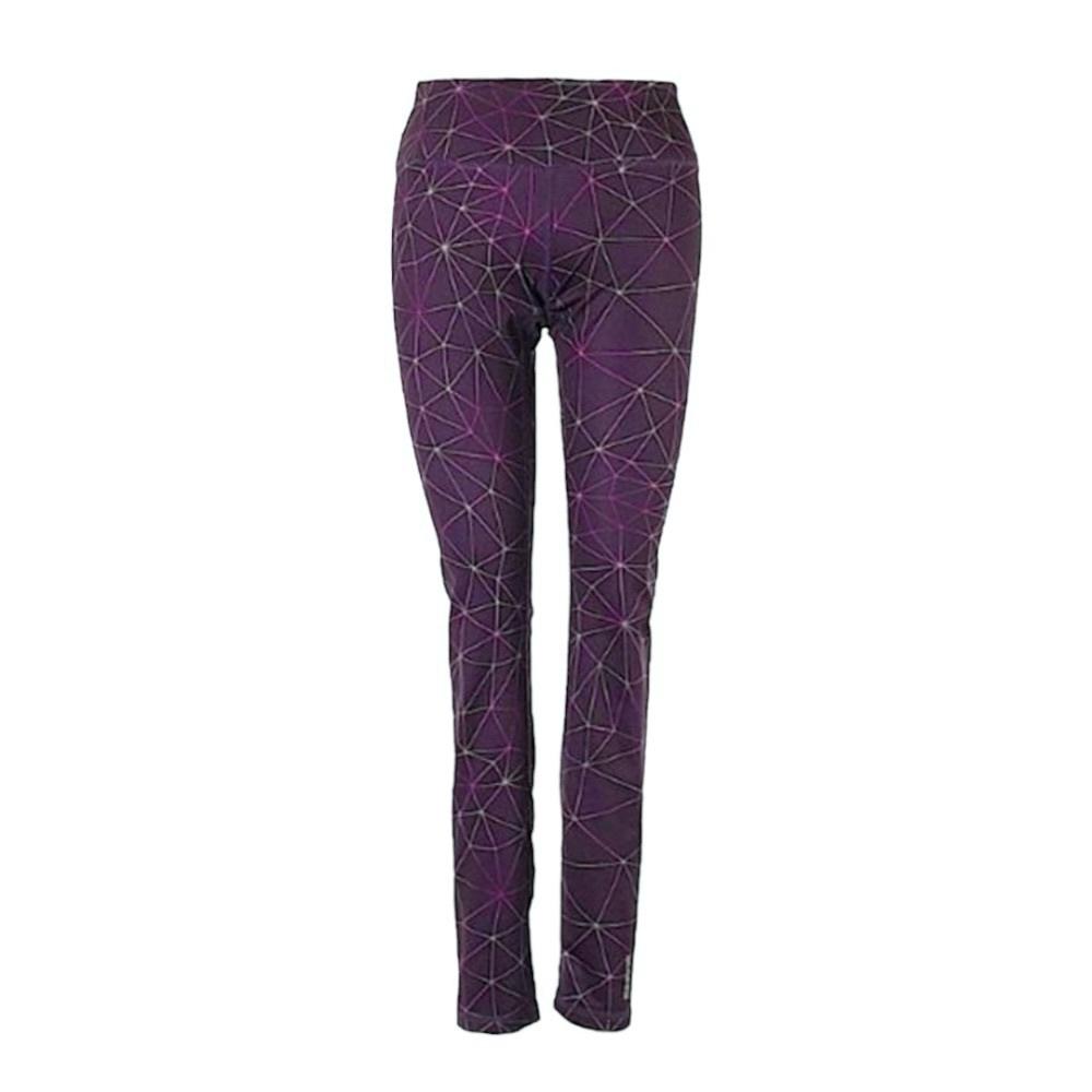 🌺 Reebok Purple Geometric Print Long Leggings S